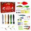 113pcs Fishing Lures Set Bass Trout Freshwater Saltwater Baits Christmas Gift Anglers