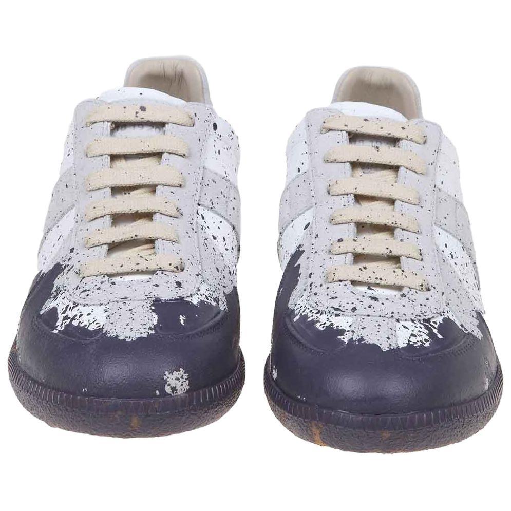 Maison Margiela Paint Replica Lace Up Sneakers Women's S58WS0244P6230H0A65
