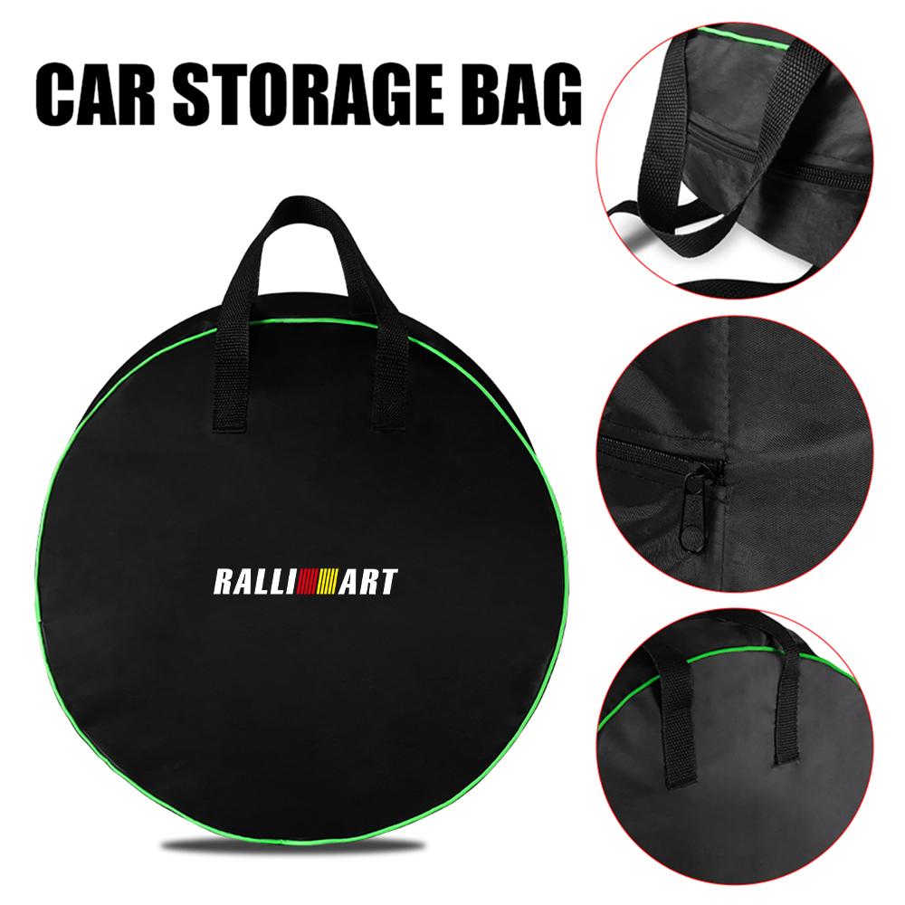 nlvc3 For Mitsubishi Ralliart Lancer EX Outlander ASX Competition Xpander Outlander Colt EVO Round Car Cable Harness Storage Bag Case