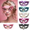 Luxurious Kids Girls Half Face Venetian Mask Mardi Gras Glitter Mask for Masquerade Prom Parties and Themed Celebration