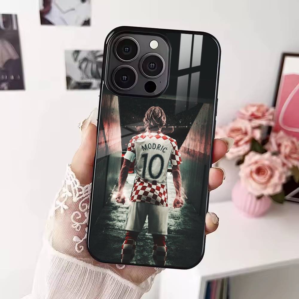 Football L-Luka Modric 10 Phone Case For iPhone 17,16,15,14,13,12,Plus,Pro,Max for Magsafe Magnetic Wireless Charging