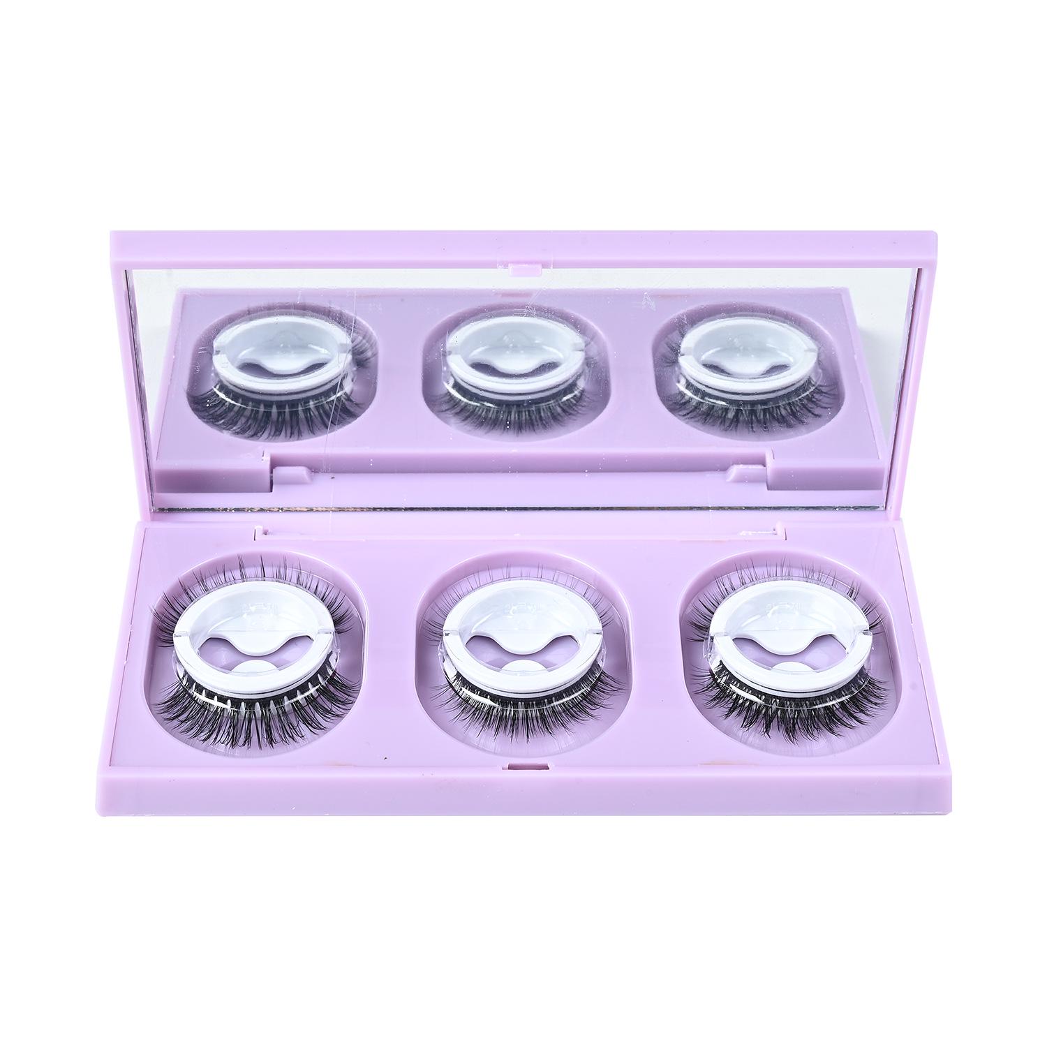 

Натуральные густые завитые накладные ресницы