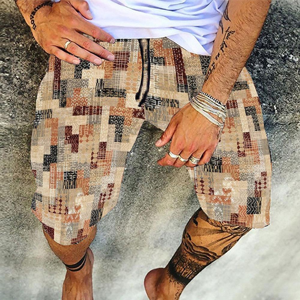 Men's Shorts Summer Shorts Bermuda Shorts Beach Shorts Drawstring Print Graphic Prints Comfort Lightweight