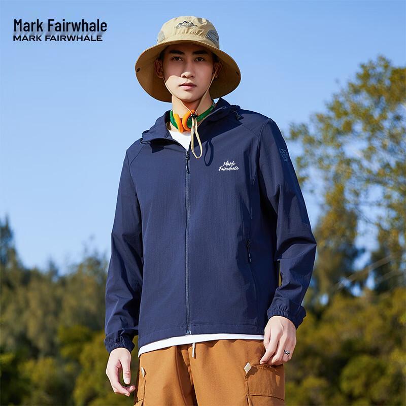 MARK FAIRWHALE Men s Ice Silk UPF50+ Sun Protection Hoodie M
