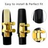 33Pcs Altos Saxophone Mouthpiece Kits Includes Saxophone Mouthpiece Pads Ligature Reed Saxophone Accessories Enduring