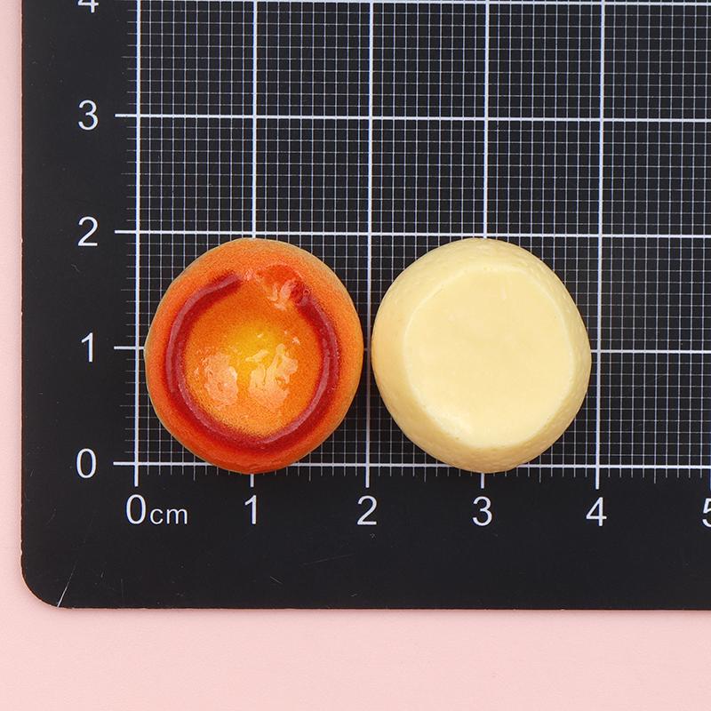 10/100Pcs Kawaii Flatback Resin Cartoon Bread Cake Cookies Simulation Food Crafts Diy Scrapbooking Kitchen Decor Accessory