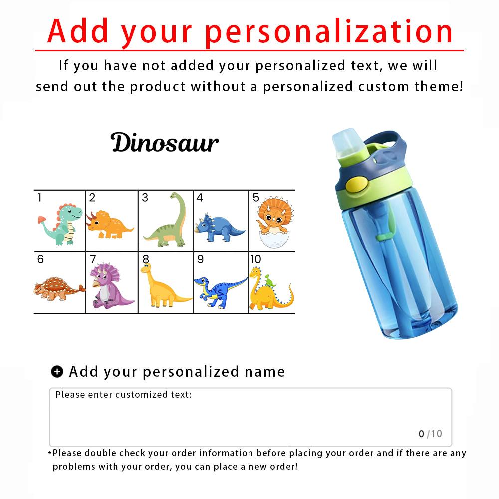Personalized children s water bottles, named cups, children s cartoon water bottles, camping cups,Christmas school water bottles 10 синий