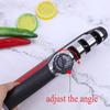 Adjustable Angle 3-Segment Knife Sharpener for Kitchen Knives Stainless Steel Three-Purpose Sharpening Stone for Kitchen Tools