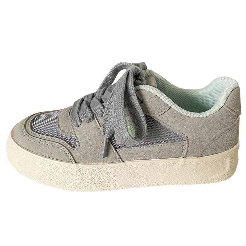 

H1329 популярні дихаючі сітчасті кеди жіночі літні дихаючі 2024 нові хлібні туфлі німецькі тренувальні туфлі білі туфлі 40