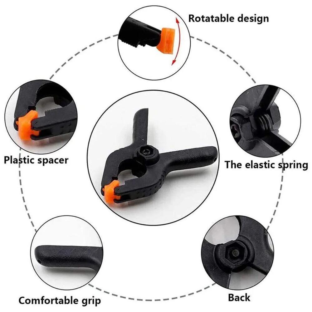 5/10PcsBackdrop Clips Photography Background Clamp Fixed Backdrop Heavy Duty for Screen Fastening Photo Studio Accessory