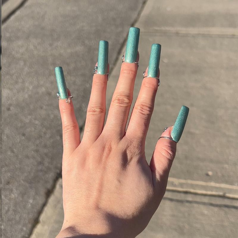 Reusable Thin Nail Rings For Women Daily Fingertip Decoration Protective Cover Trendy Ring Jewelry Gift To Girlfriend Manicure