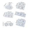 Crown Flowers Patch Mold Aromatherapy Plaster Mold Silicone Pendant Decor Mold