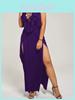 Lindo Vestido de Festa na Praia Longo com Alças Finas Plus Size Para Todas as Ocasiões