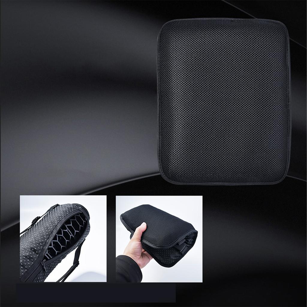 Motorcycle Seat Cushion Non Slip Cushion Shock Absorption All-Season Universal Electric Vehicle Pedal Seat Cushion Cover