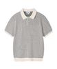 BROMPTON LONDON Collar Sweater - O/White (P262Mkt130)
