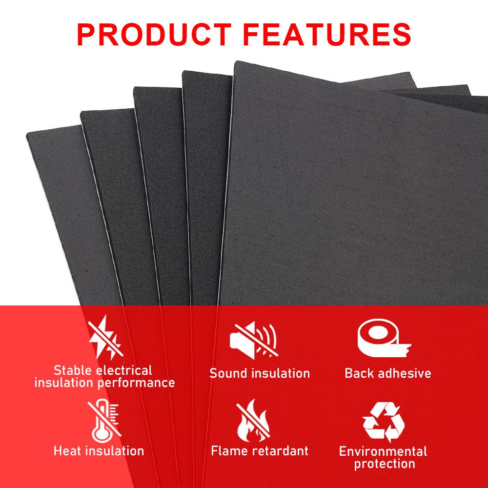Adhesive EVA Foam Battery Insulator Flame V0 Retardant Anti-collision for 3.2V 280Ah 320Ah 310Ah LiFePo4 Cell Pack 300*200*3mm