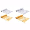 Elegant Gold and Silver Meshes Fabric Roll For Enhancing Event Ambiances Suitable For Wedding And Party Decorations