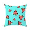 Fresh Summer Fruit Pineapple Watermelon Print Pillow Cover Office Chair Cushion Cover Fashionable Luxury Home Decoration