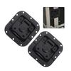 2pcs Heavy-Duty Butterfly Locks Spring Loaded Recessed Butterfly Latch For Airline Cases Wooden Boxes Briefcases