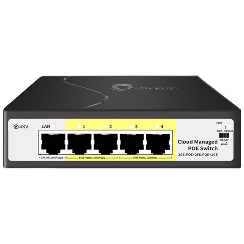

Huoyi PoE Managed Switch Gigabit