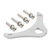 For Harley Big Twin Sportster XL883 XL1200 Twin Cam with CV Carburetor Motorcycle Custom Choke Cable Mount Holder Bracket Black