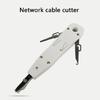 110 Wire Cutter Telecoms Pliers Punch Down Tool For Rj45 Keystone Telephone Networking Cable Module Patches Panel