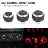3 Pcs Air Condition Heat Control Switch Knob Ac Knob For Vw Passat B6 Jetta Bora Golf Mk5 Interior Replacement Parts