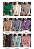 Women's High Neck Raglan Sleeve Sweater - Korean Style Knit Base Layer for Autumn and Winter