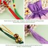 Fragrant Sachet Portable Replacing Vintage Chinese Style Necklace Jewelry Storage Bag Gift Pouch Ornament with Tassel