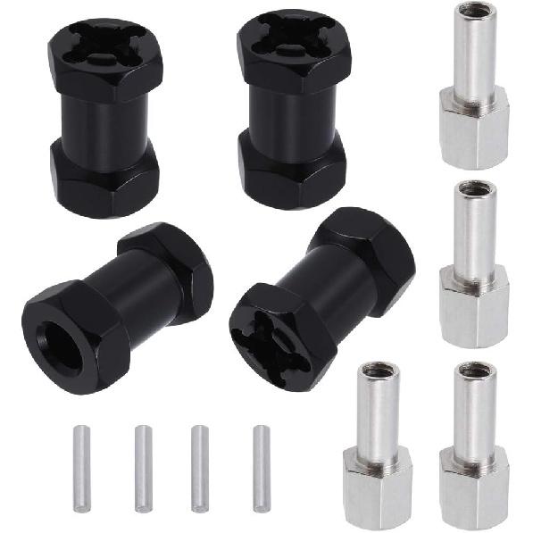 RC 12mm Hex Hub Extension 25mm Offset Wheel Spacers Longer Combiner Coupler for 1/10 Crawler Truck (25mm)