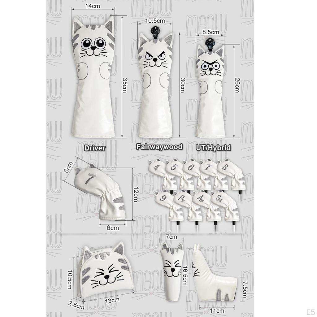 Golf Club Head Covers for Outdoor Adventures