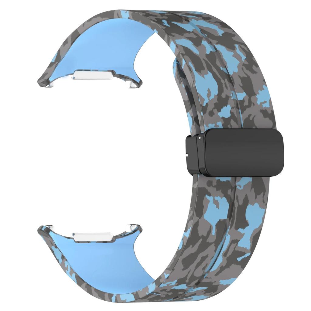 Silicone Sport Strap for Samsung Galaxy Watch Ultra 47mm Strap Magnetic Folding Clasp for Watch Ultra Replacement Bracelet Strap