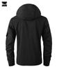Men's Waterproof Hooded Windbreaker Jacket Parka Coat - Outdoor Casual Wear