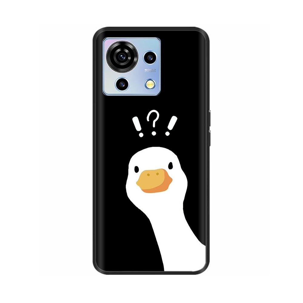Custodia per ZTE Blade V50 Vita in Silicone Liquido Protezione Completa Copri Telefono per ZTE Blade V50 Vita V50Vita Nuovo Design Retro Morbido