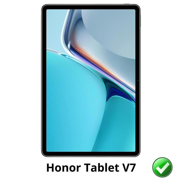 Protection écran - Phonillico - Honor Tablet V7 - Pack 2 - Film Plastique - Résistant aux rayures