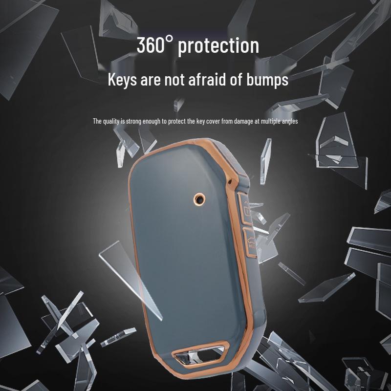 Kia K3 Car Key Case: Compatible with K2, Kayshen, K5, Yipao, K4, Sorento, Cross Huanchi - Protective Cover