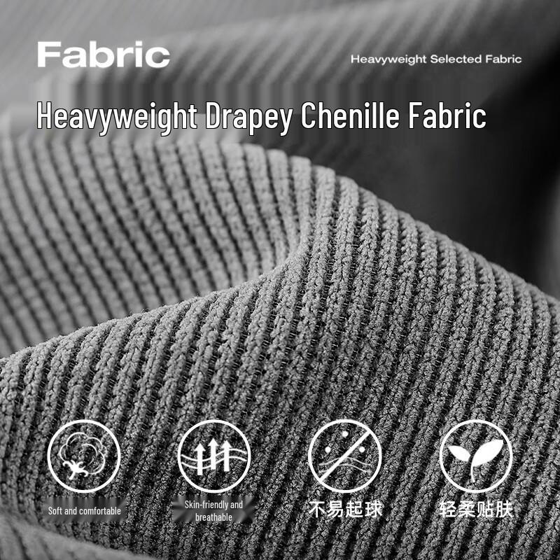 Baleno Men's American Style Chenille Casual Straight-Leg Pants