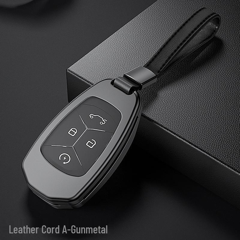 Lynk & Co 03 Key Case: Premium Aluminum Alloy Shell for Creative Modification.