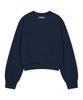 WACKY WILLY [Wacky Willy X Lee] Women'S I-Lil-Lil-Lil Graphic Crop Sweatshirt Navy