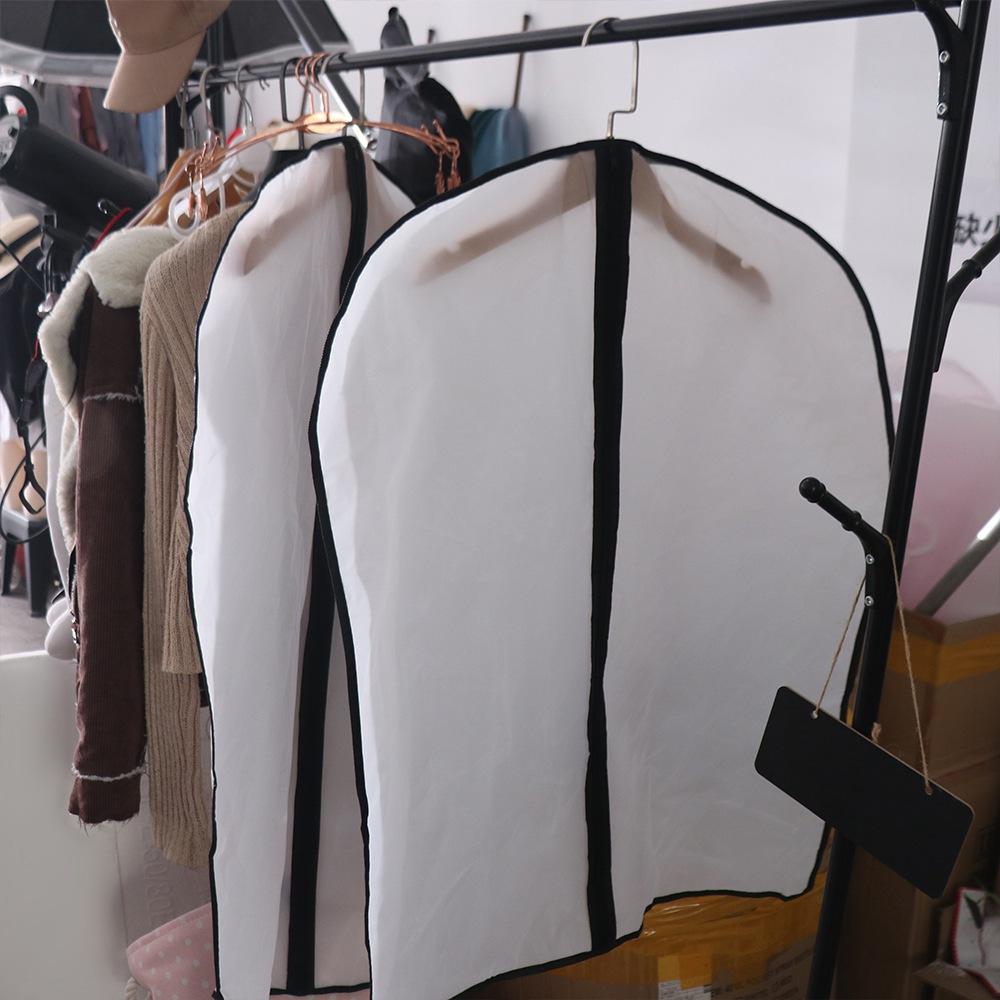 With Zipper Clothes Dust Cover Transparent Garment Dust Case Multi Size   Travel
