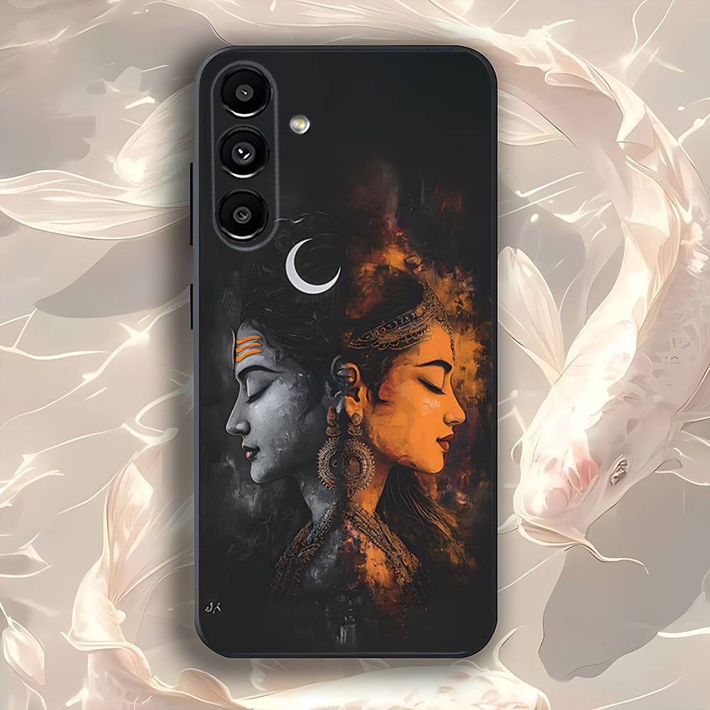 

Lord Shiva M-Mahadev Of India For Samsung Galaxy A73,31,32,72,41,53,52,71,22,5G,Note,J7,8,9 Soft Black Phone Case SamsungA53 5G