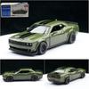 Simulation Challenger Alloy Srt Hellcat Sports Car Model Toy For Display