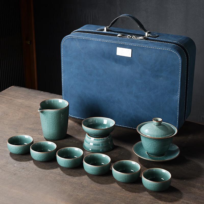 Zhuijia Ge Kiln Ceramic Kung Fu Tea Set