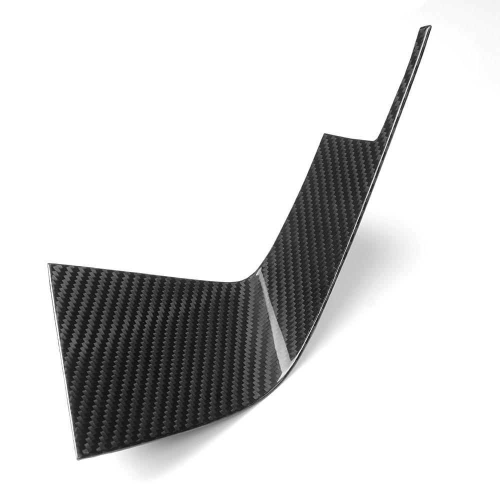 Center Console Gear Shift Side Panel Cover for Hyundai Genesis G70 IK 2024 -2025 Real Carbon Fiber Central Console Side Trim 20.00*15.00*10.00CM