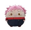 Anime Creative Q Version Jujutsu Kaisen Plush Dolls: Gojo Satoru, Yuji Itadori, Megumi Fushiguro.