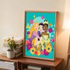 DIY Diamond Painting Beautiful Princesses Cross Stitch Kit Mosaic Art Diamond Painting Full Circle Diamond Home Decoration