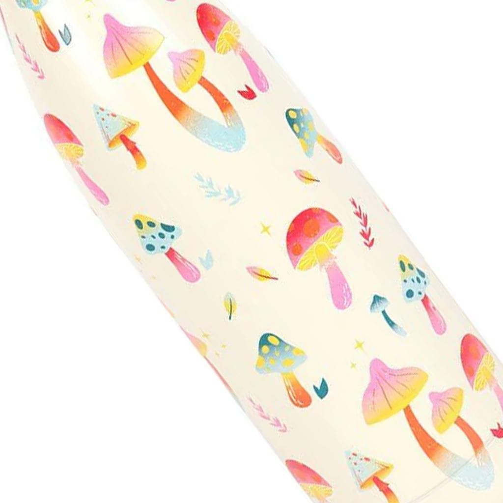 Something Different Funky Fungi Mushroom Steel Water Bottle