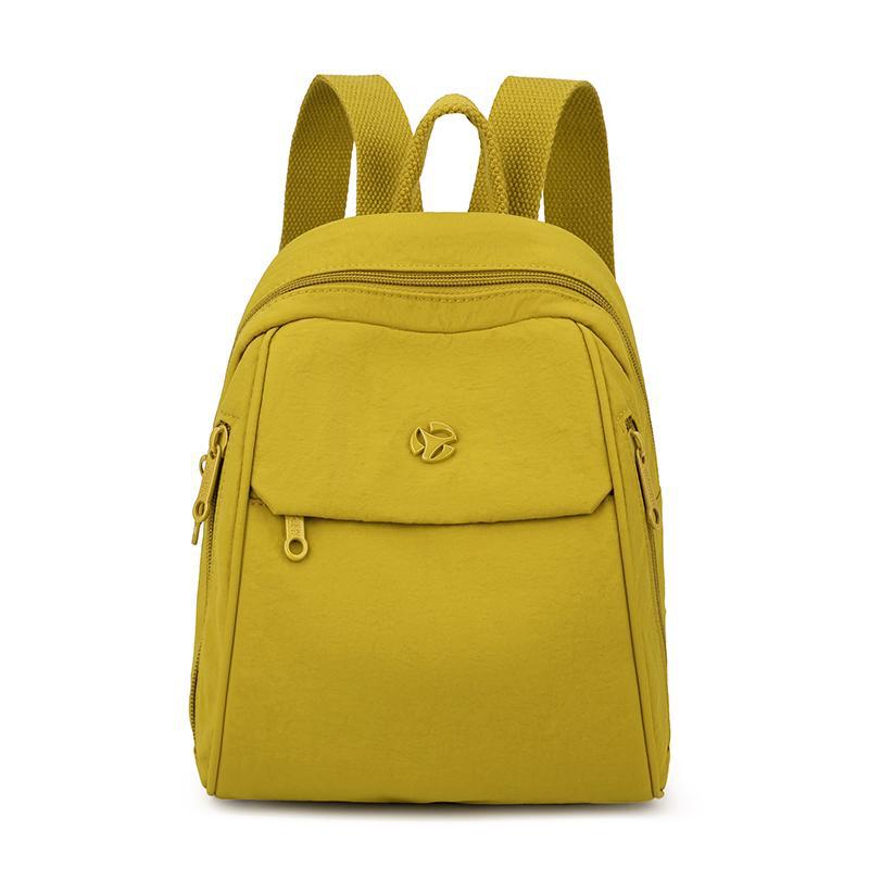 Schoolbag Mini Travel Lightweight Oxford Cloth Backpack Women's 1011 New Casual Texture Anti-splashing Nylon Small Backpack