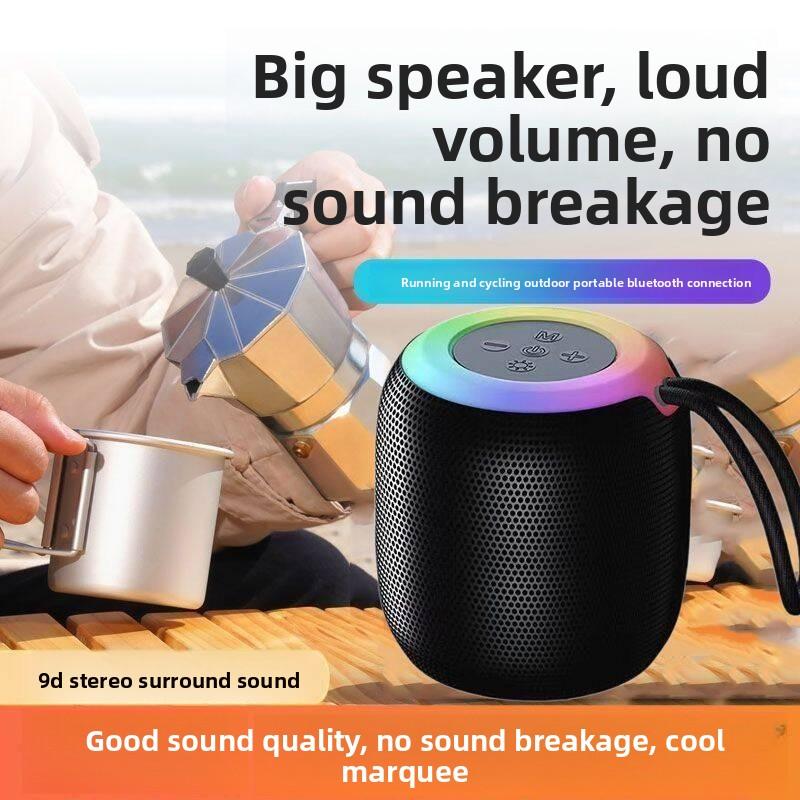 Bluetooth Small Audio Subwoofer Mini Wireless Card Portable Large Volume High Sound Quality Bluetooth Speaker