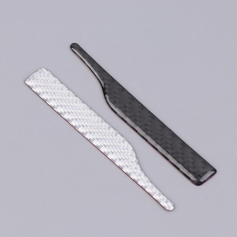 2Pcs Rearview Mirror Anti-Collision Strip Anti-Scratch Strip Car Decoration Reflective Sticker Auto Parts